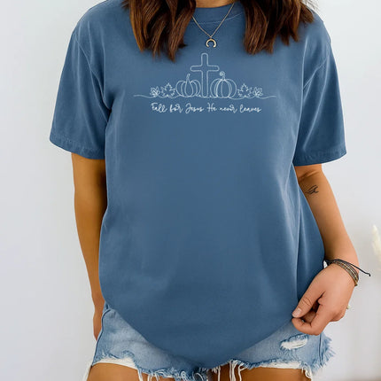 Comfort Color Fall for Jesus Christian T-shirt
