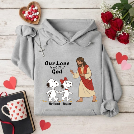 Love is a gift of God Hoodie