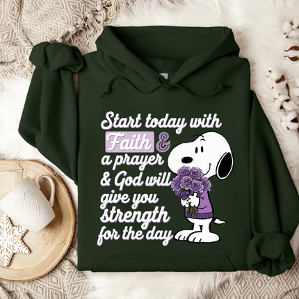 Start Today with Faith Hoodie