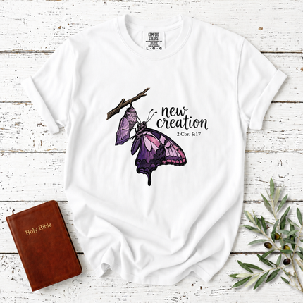 Comfort Colors New Creation Butterfly T-Shirt