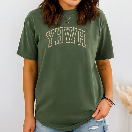 Comfort Color YHWH Christian T-shirt