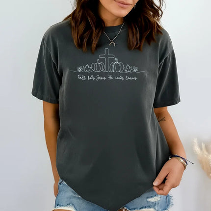 Comfort Color Fall for Jesus Christian T-shirt