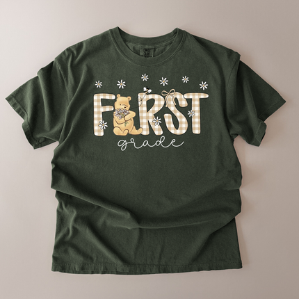 Comfort Colors First Grade Bear T-Shirt
