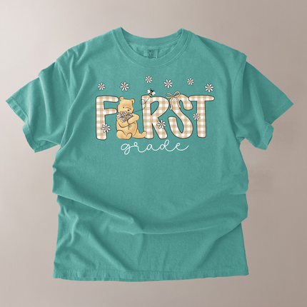 Comfort Colors First Grade Bear T-Shirt