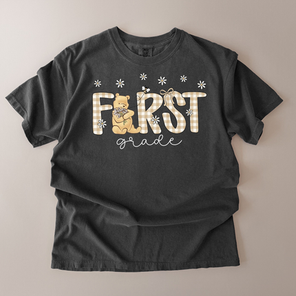 Comfort Colors First Grade Bear T-Shirt