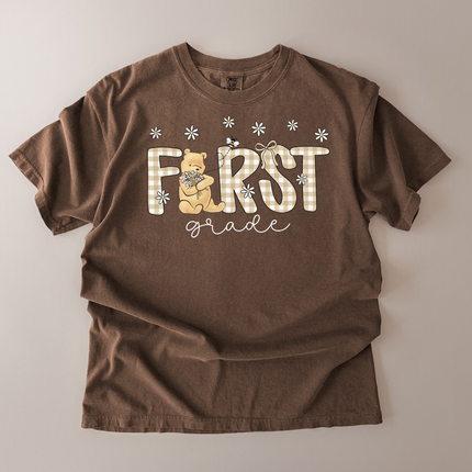 Comfort Colors First Grade Bear T-Shirt