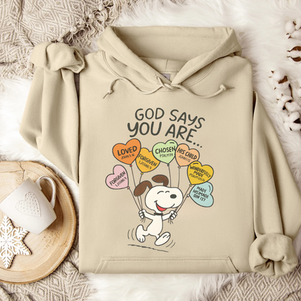 God says you are Hoodie