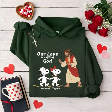 Love is a gift of God Hoodie