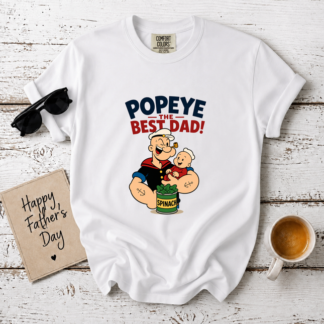 Comfort Colors Sailor Best Dad & Baby Spinach T-Shirt