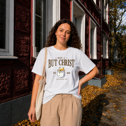 Comfort Colors Not I But Christ In Me T-shirt