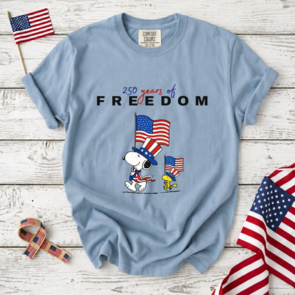 Comfort Colors 250 Years Of Freedom T-Shirt