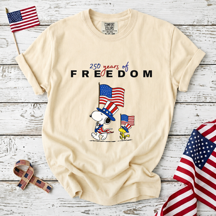 Comfort Colors 250 Years Of Freedom T-Shirt
