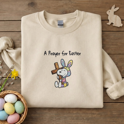 A Prayer for Easter Embroidered Sweatshirt