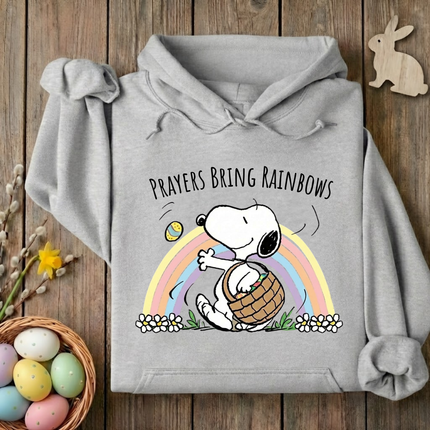 Prayers Bring Rainbows Hoodie