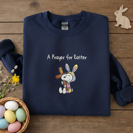 A Prayer for Easter Embroidered Sweatshirt