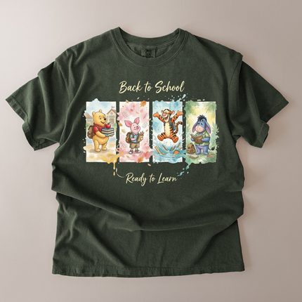 Comfort Colors Back To School Ready To Learn T-Shirt