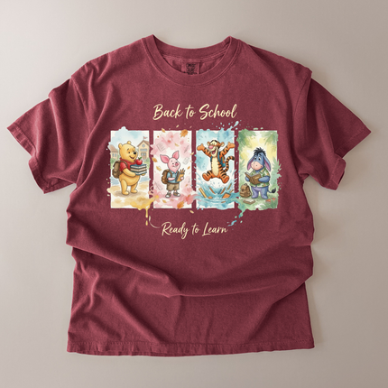 Comfort Colors Back To School Ready To Learn T-Shirt