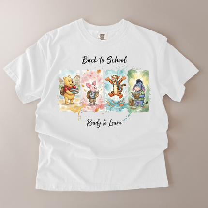 Comfort Colors Back To School Ready To Learn T-Shirt