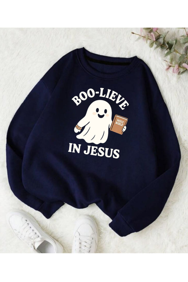 Christian Boo-lieve in Jesus Sweatshirt