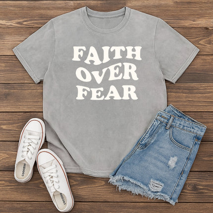 Faith Over Fear Christian T-Shirt