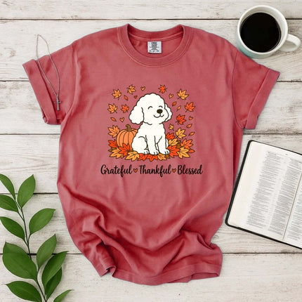 Comfort Colors Grateful-Thankful-Blessed T-Shirt