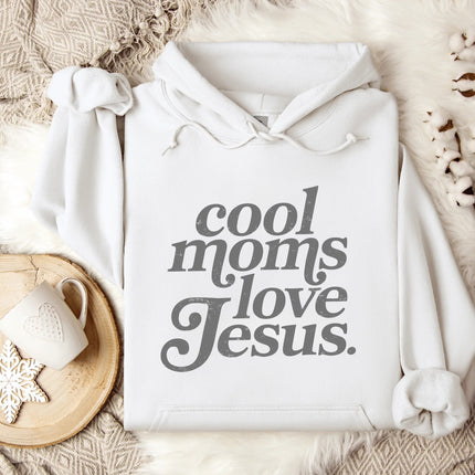 Cool moms love jesus Hoodie