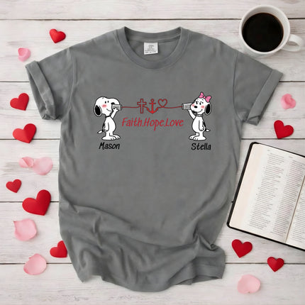 Comfort Colors Faith Hope Love T-Shirt