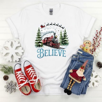The Polar Express Gildan T-Shirt for Adults