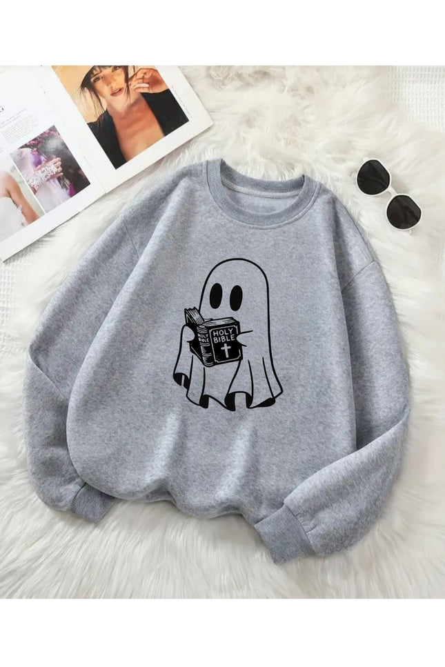 Holy Bible Ghost Sweatshirt