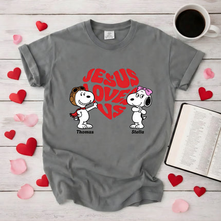 Comfort Colors Jesus Loves Us T-Shirt