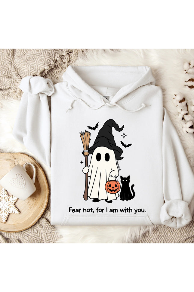 Fear not, for I am with you Gildan Hoodie