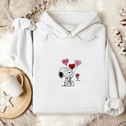Jesus Loves You Embroidered Hoodie