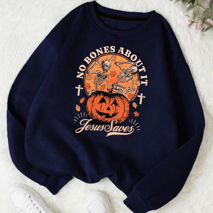 No Bones About It Jesus Saves Sweatshirt