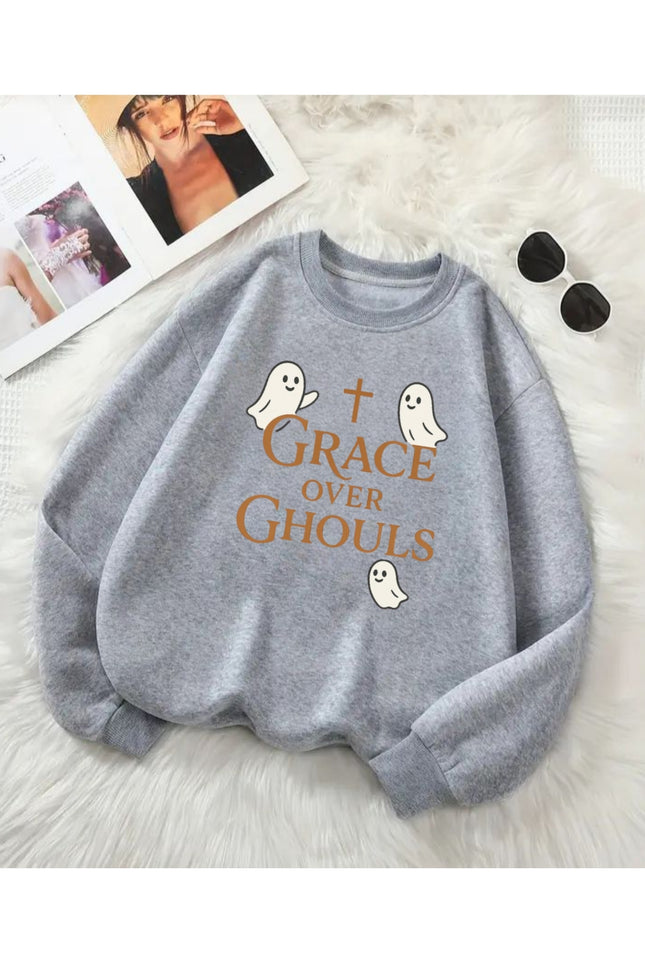 Grace Over Ghouls Sweatshirt