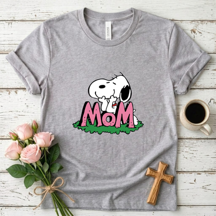 Cute Dog MOM T-Shirt