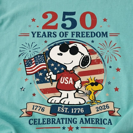 Comfort Colors 250 Years of Freedom Celebrating America T-Shirt