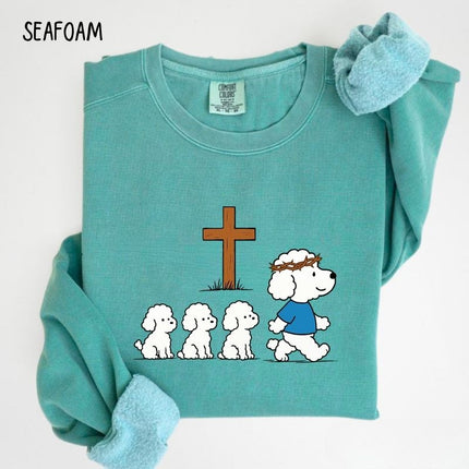 Comfort Colors Follow Jesus Sweatshirt