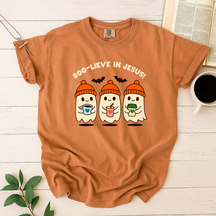 Comfort Colors Boo-lieve in Jesus T-Shirt