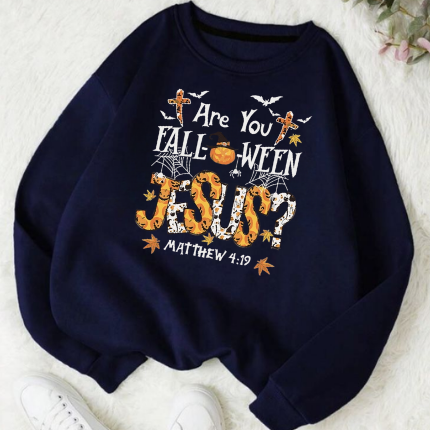 Halloween Christian Shirt with Matthew 4:19 Bible Verse