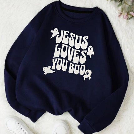 Jesus Loves You Boo Sweatshirt