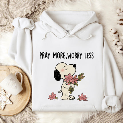 Pray More Worry Less Hoodie