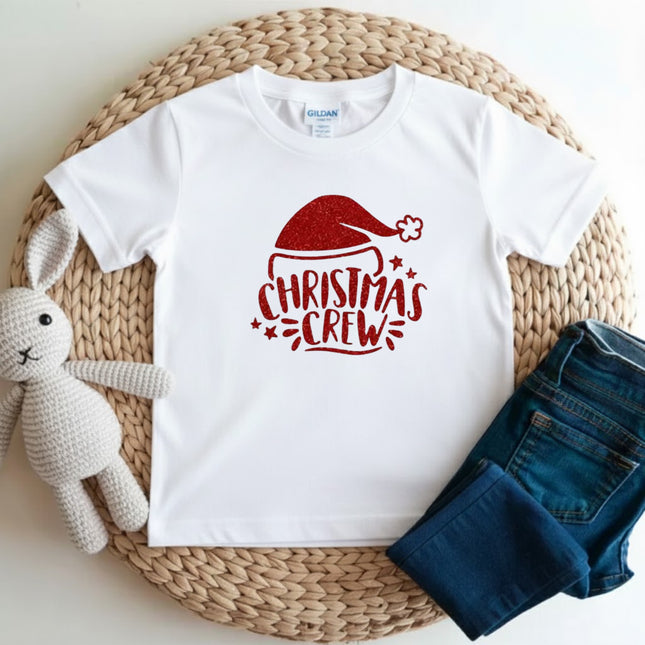 Christmas Crew Christmas T-Shirt for Kids