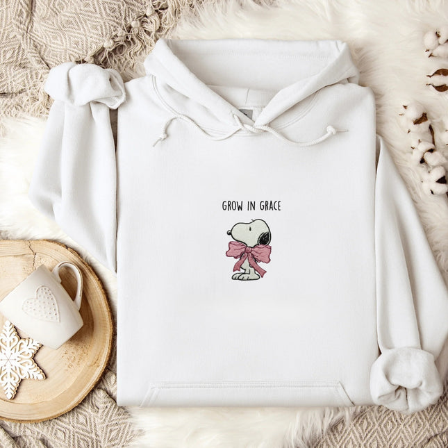 Grow in Grace Embroidered Hoodie