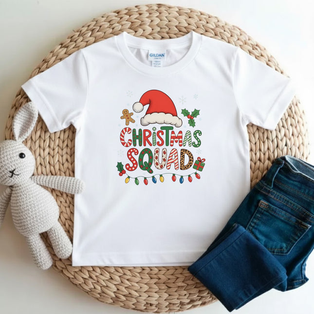Christmas Squad Christmas T-Shirt for Kids