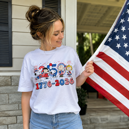 Comfort Colors America 250 Years 1776-2026 Patriotic Friends Party T-Shirt