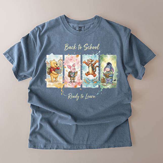 Comfort Colors Back To School Ready To Learn T-Shirt