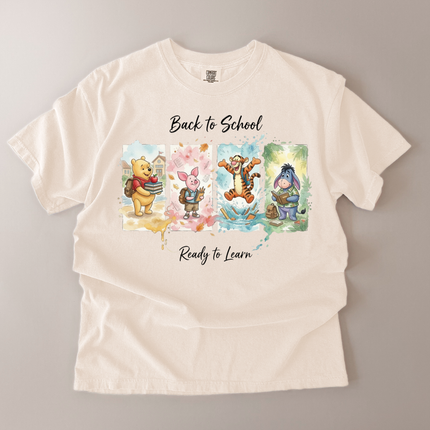 Comfort Colors Back To School Ready To Learn T-Shirt