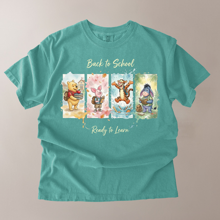Comfort Colors Back To School Ready To Learn T-Shirt