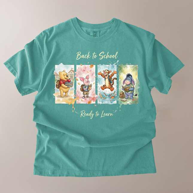 Comfort Colors Back To School Ready To Learn T-Shirt