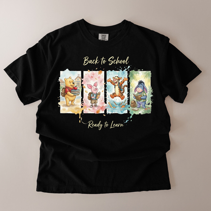 Comfort Colors Back To School Ready To Learn T-Shirt